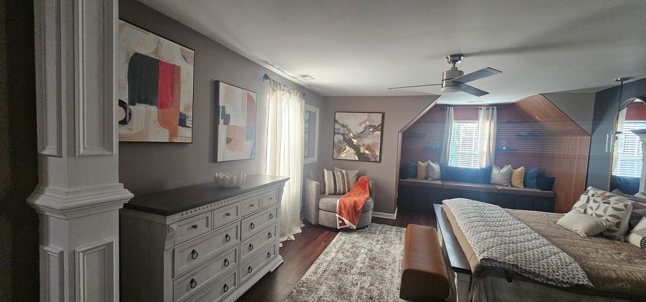 Bedroom and Sitting Area Redesign — after