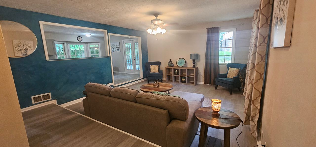 Complete Three Bedroom House Remodel — after